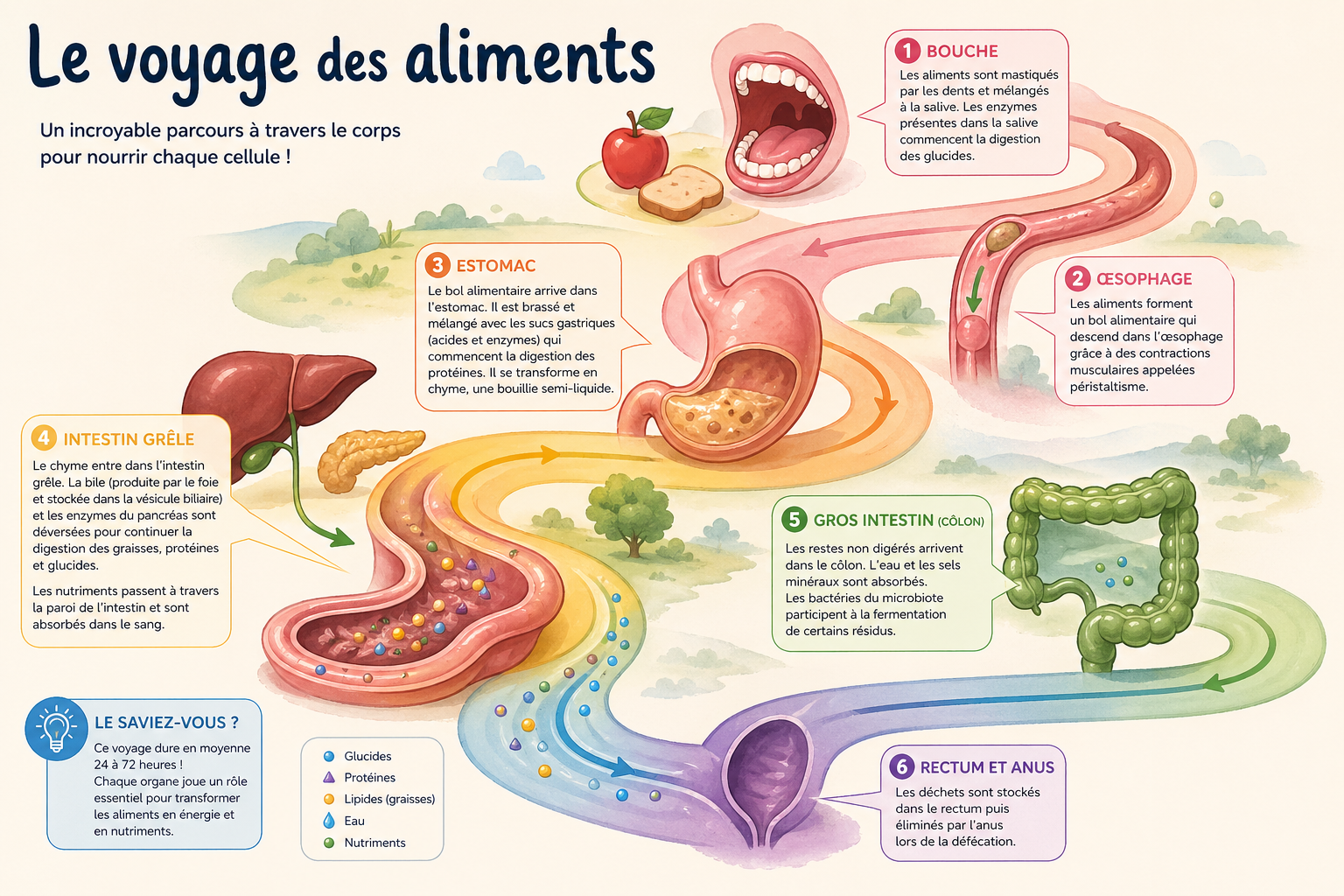 Lire la suite à propos de l’article Le grand voyage des aliments