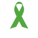 Ruban Vert-texte noir